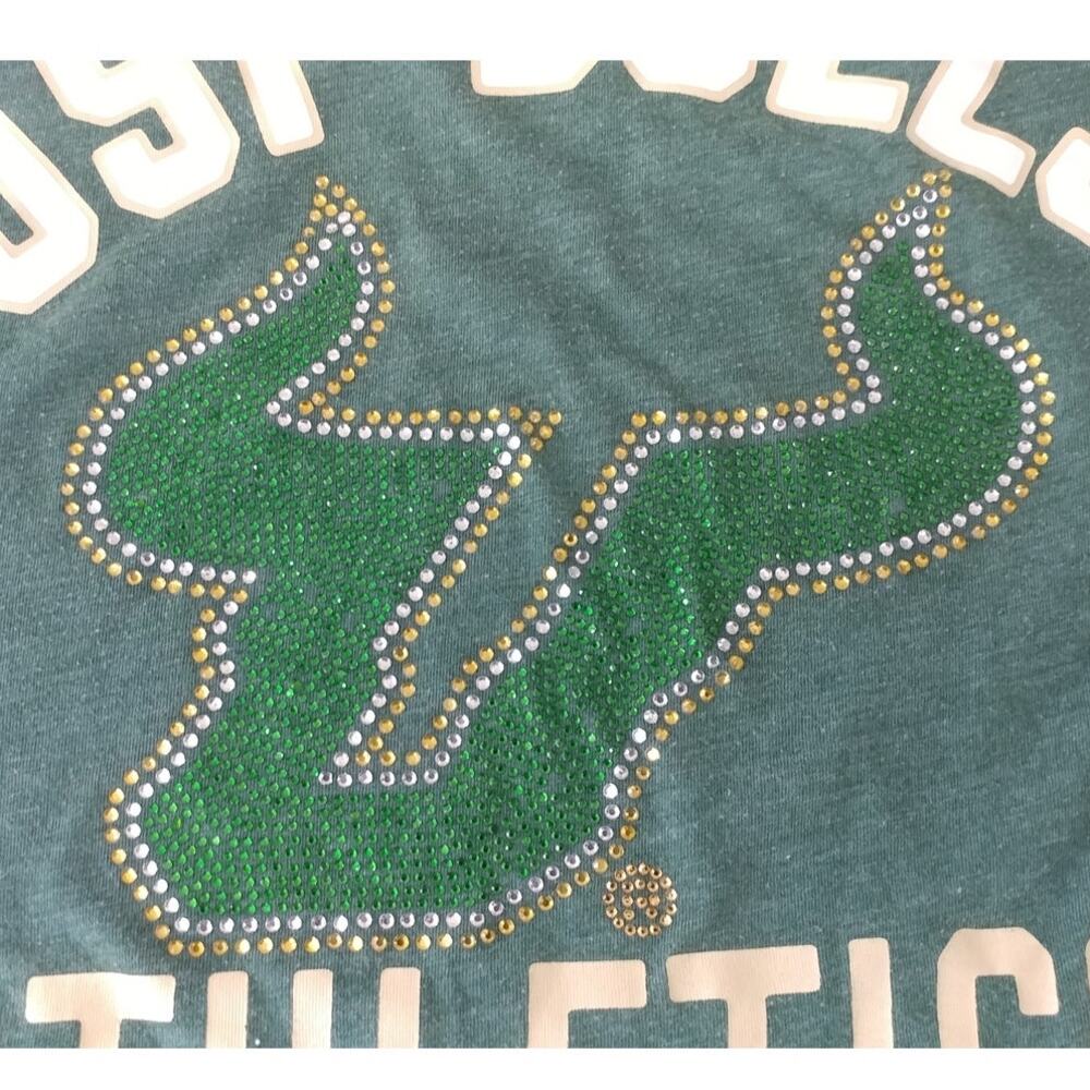 G-III 4Her by Carl Banks USF Bulls Rhinestone Detail Shirt Size L (CL) - Picture 6 of 7